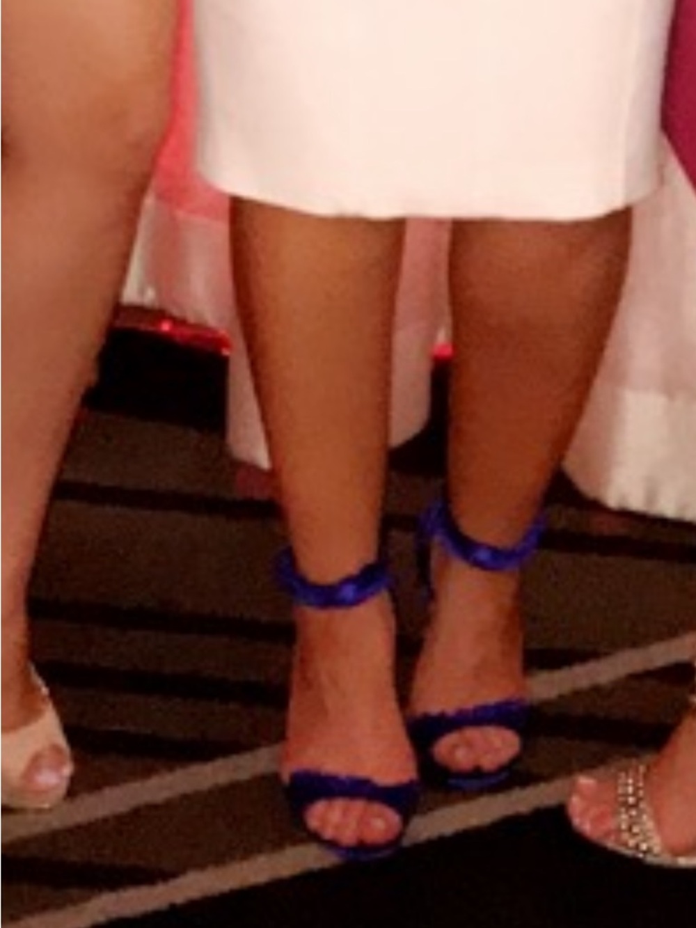 Tom Ford Satin Blue and white Heeled Sandals size 38. - Picture 12 of 12